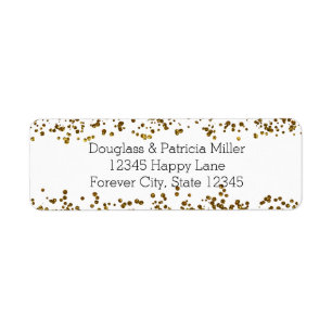 Gold Bling Glitzer Confetti