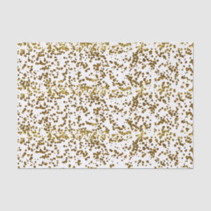 Gold Bling Glitzer Confetti Seidenpapier