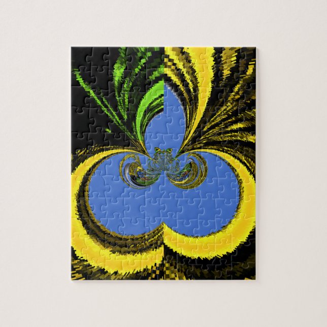 Gold Blue (Vertikal)