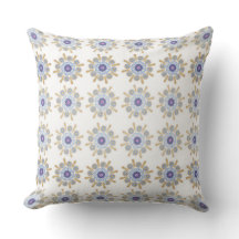 Gold Blue Mandala Blume