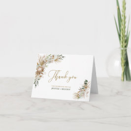 Gold Boho/Bohemische Gastgeschenk Hochzeit Danke K