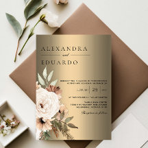 Gold Boho Elegance Wedding