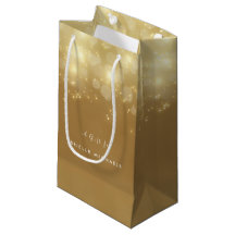 Gold Bokeh Luxus Sparkle Elegantes Glühen mit Name