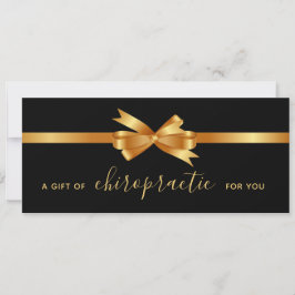 Gold Bow Geschenk für Chiropraktikum