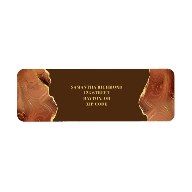 Gold Brown Agate (Vorne)