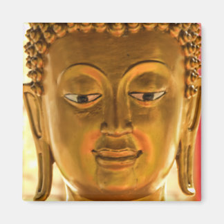 Gold Buddha Head Magnet