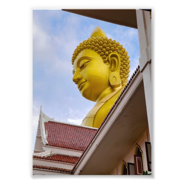 Gold Buddha in Thailand Fotodruck (Vorne)