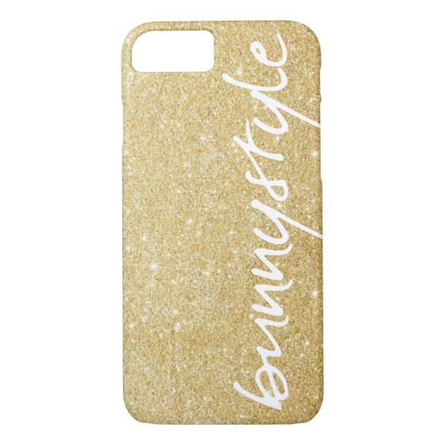 Gold Bunny Style - Ausatmen des iPhone 7 Fall Case-Mate iPhone Hülle (Rückseite)