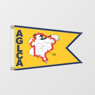 Gold Burgee Window Clying Fensteraufkleber