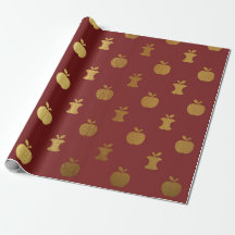 Gold Burgundy Metallic Apfelfrucht Crimson Scrap