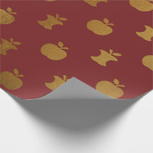 Gold Burgundy Metallic Apfelfrucht Crimson Scrap