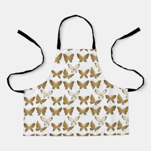 Gold Butterfly-Schürze Schürze