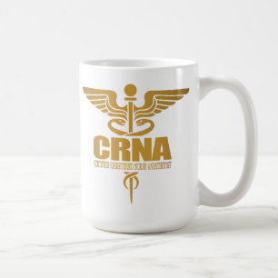 Gold Caduceus (CRNA) Kaffeetasse
