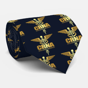 Gold Caduceus (CRNA) Krawatte