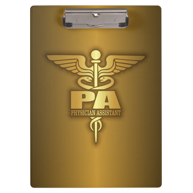 Gold Caduceus (PA) Klemmbrett (Vorderseite)