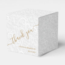 Gold Calligraphy Vielen Dank für Ihre Hochzeit