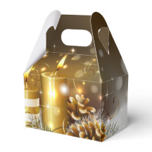 Gold Candles Weihnachten