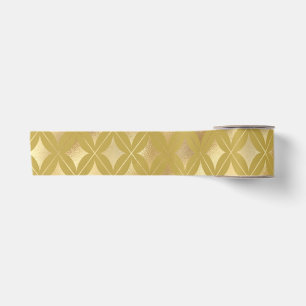 Gold Carnival Harlequin Diamonds Satinband