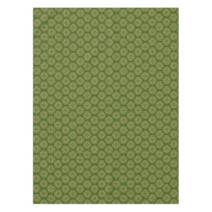 Gold Celtic Kleeblatt Muster Tischdecke