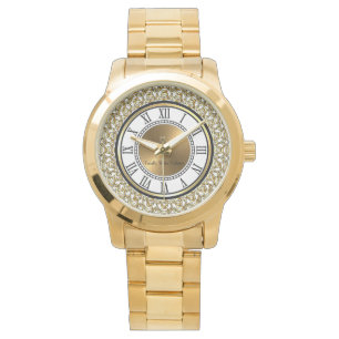Gold Celtic Waterproof Analog Watch Armbanduhr