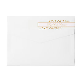 Gold Champagne Bubbles Wedding