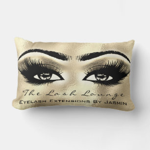 Gold Champaigne Makeup Eyes Lashes Lendenkissen