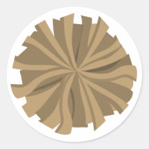 Gold Cheerleader Pom Pom