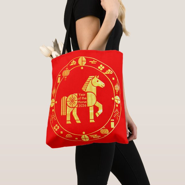 Gold Chinese new year 2026 Tasche (Von Nahem)