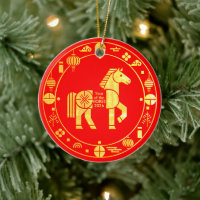 Gold Chinesisch im neuen Jahr 2026