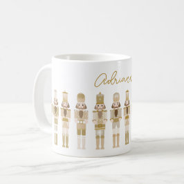 GOLD CHRISTMAS NUTCRACKERS KAFFEETASSE