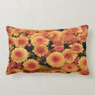 Gold Chrysanthemen Lendenkissen