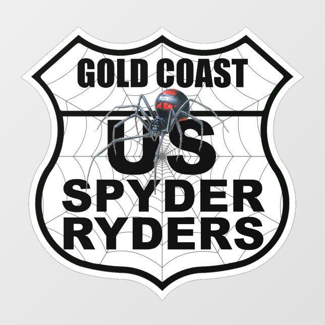 Gold Coast Chapter - Aufkleber Kapitel Logo (Blatt)