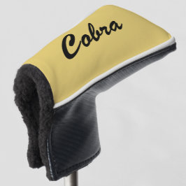 Gold Cobra Golf Headcover
