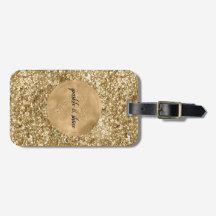 Gold Confetti Glitzer Herz