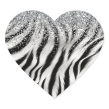 Gold Cream Glitzy Glitzer Zebra Print