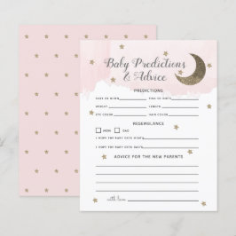 Gold Crescent Moon Pink Baby Vorhersagen & Ratschl