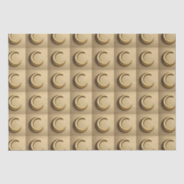 Gold Crescent Moon Tissue Paper Seidenpapier