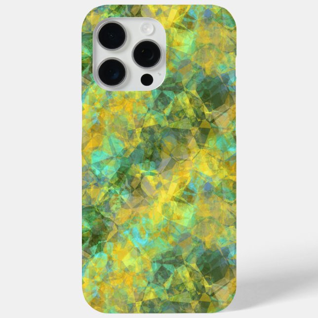 Gold Crumpled Textur Case-Mate iPhone Hülle (Rückseite)