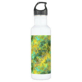 Gold Crumpled Textur Trinkflasche