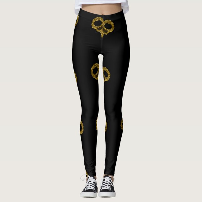 GOLD CUFFS LEGGINGS (Vorderseite)
