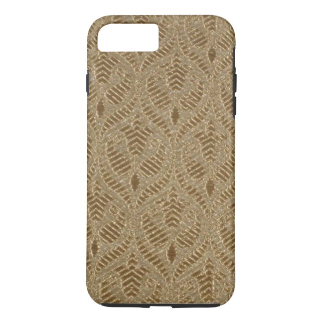 Gold Damask iPhone 7 Plus Coque dur (Dos)