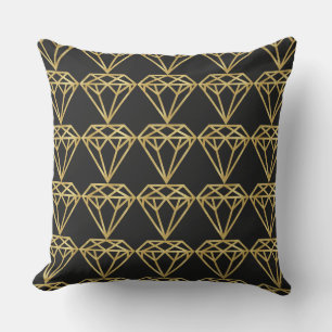 Gold Diamond Kissen