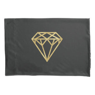 Gold Diamond Kissenbezug