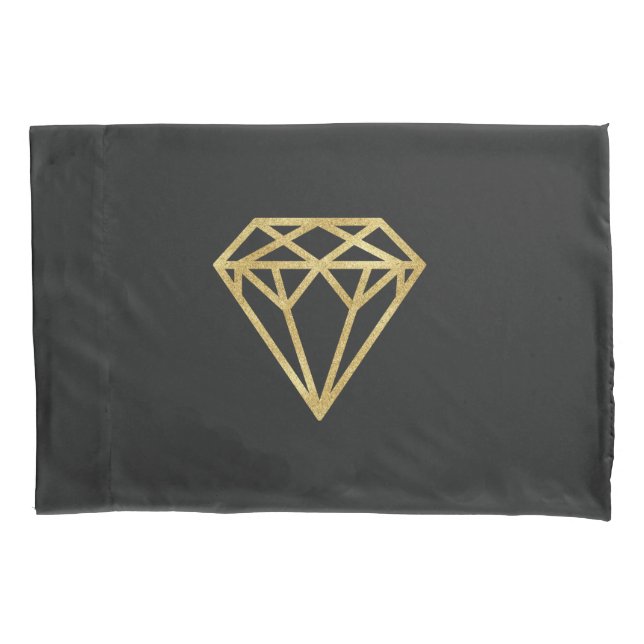 Gold Diamond Kissenbezug (Vorderseite)
