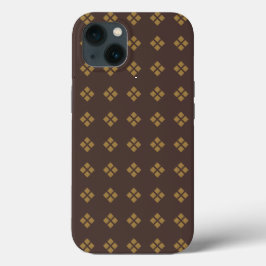 Gold Diamond Muster Case-Mate iPhone Hülle