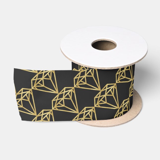 Gold Diamond Satinband (Spule)