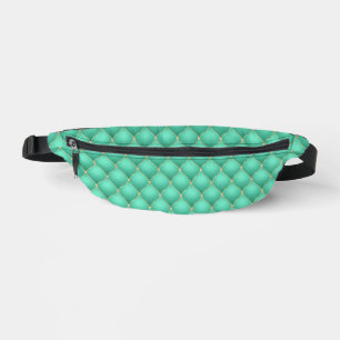 Gold Diamond Tufé Turquoise Pack Fanny