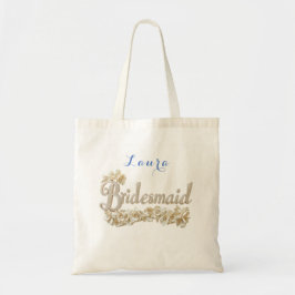 Gold & Diamonds Bridesmaid Elegante Rosen Tragetasche