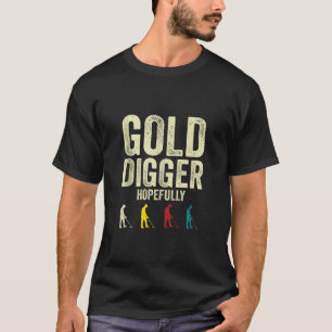 Gold Digger Funny Metal Detection Tank Top