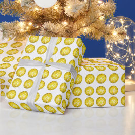 Gold Disc Ball Musterpapier Geschenkpapier